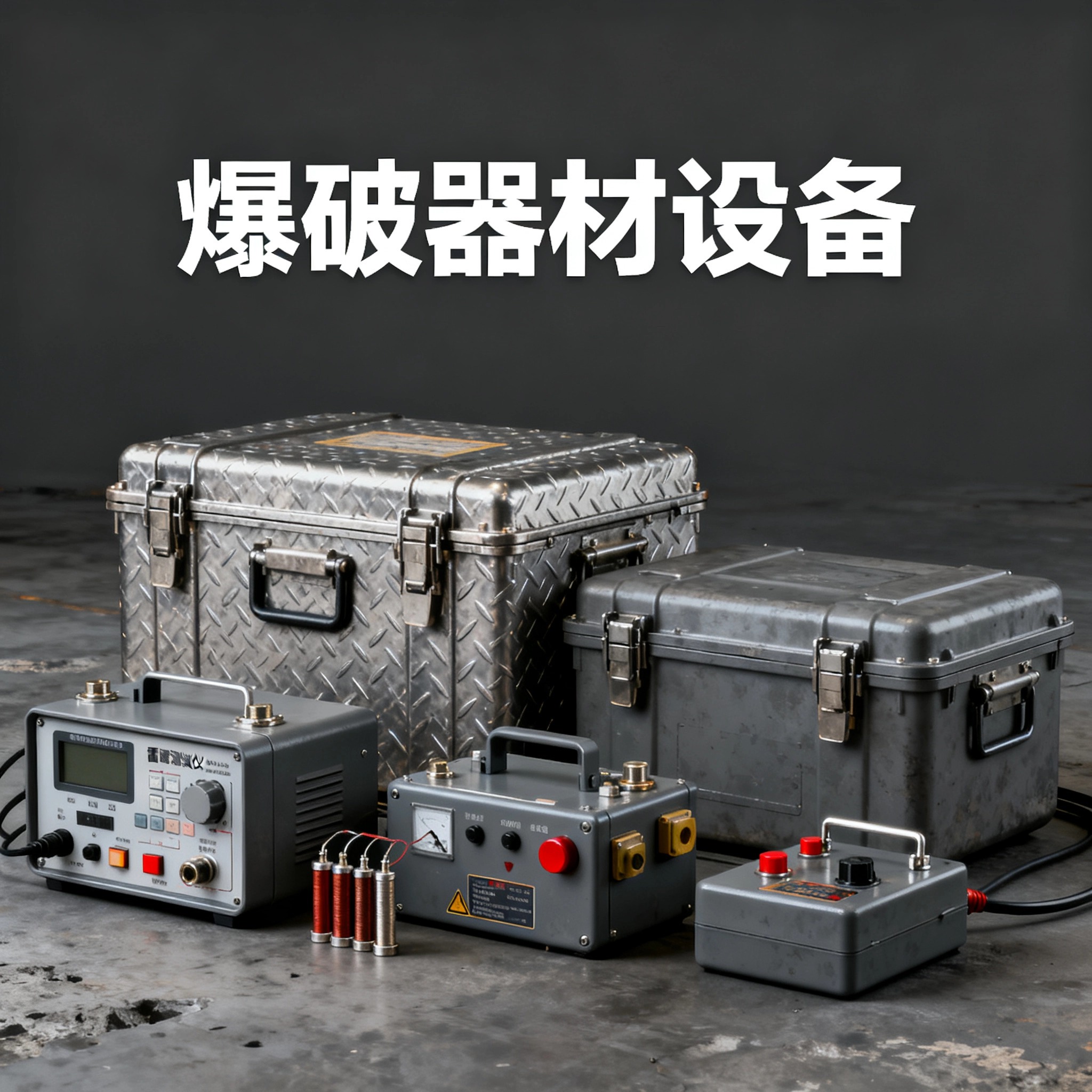 五通桥爆破工程师的“兵器库”：常用器材一册通
